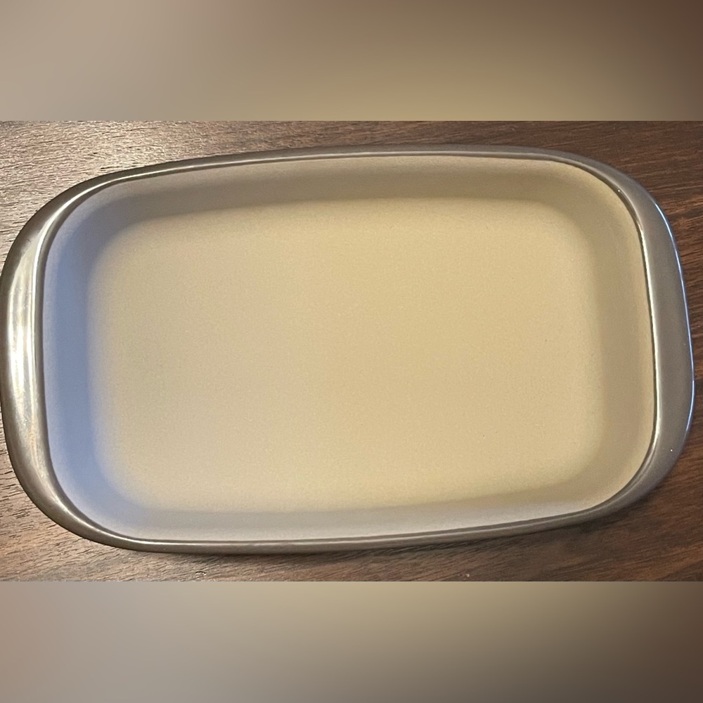 Pampered Chef Small Rectangular Stoneware Baker